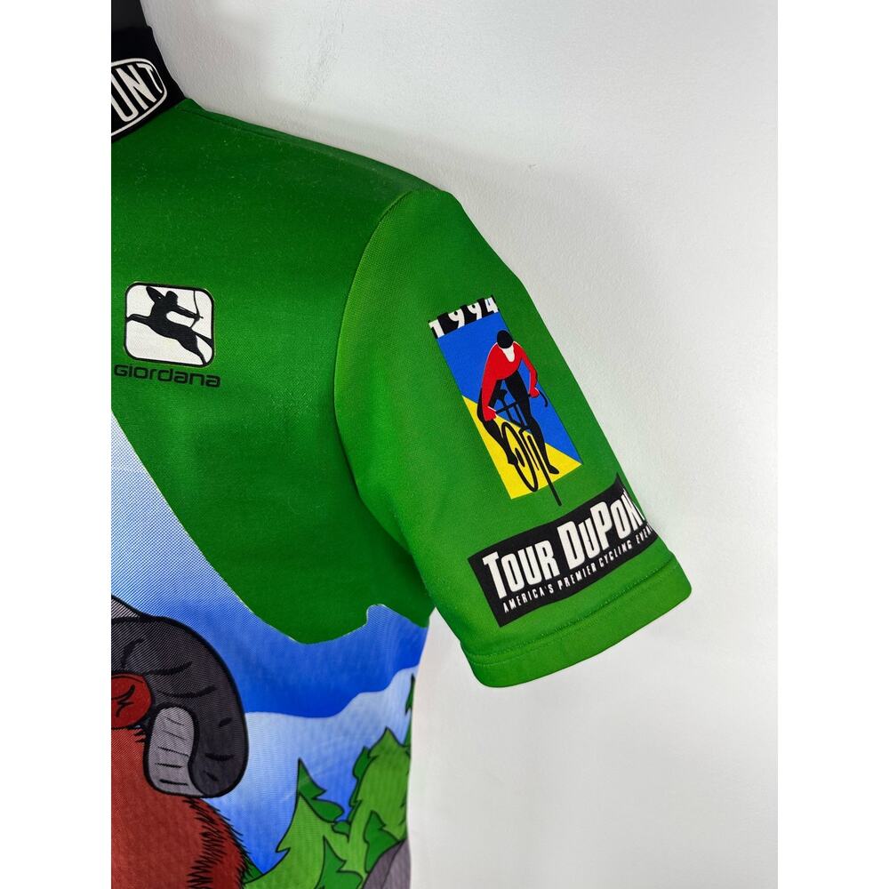 Vintage Giordana Cycling Jersey Ram Graphic 1994 Tour Dupont Colorado Size M - Picture 10 of 10